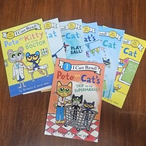 Pete the Cat Children's Book Set, Includes 11 Paperback Books.